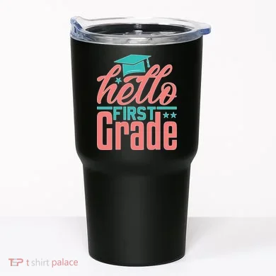 Hello First Grade Tumbler