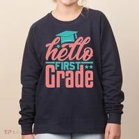 Hello First Grade Women's Sweatshirt thumb 0