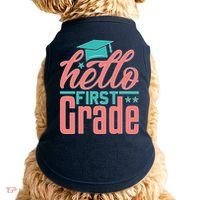 Hello First Grade Doggie Tank thumb 0