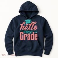 Hello First Grade Hoodie thumb 0