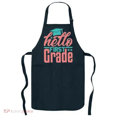 Hello First Grade Apron