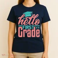 Hello First Grade T-Shirt thumb 4