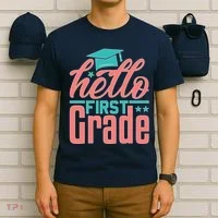 Hello First Grade T-Shirt thumb 6