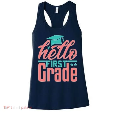 Hello First Grade Women's Tank Top