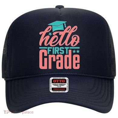 Hello First Grade Hat