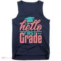 Hello First Grade Tank Top thumb 0
