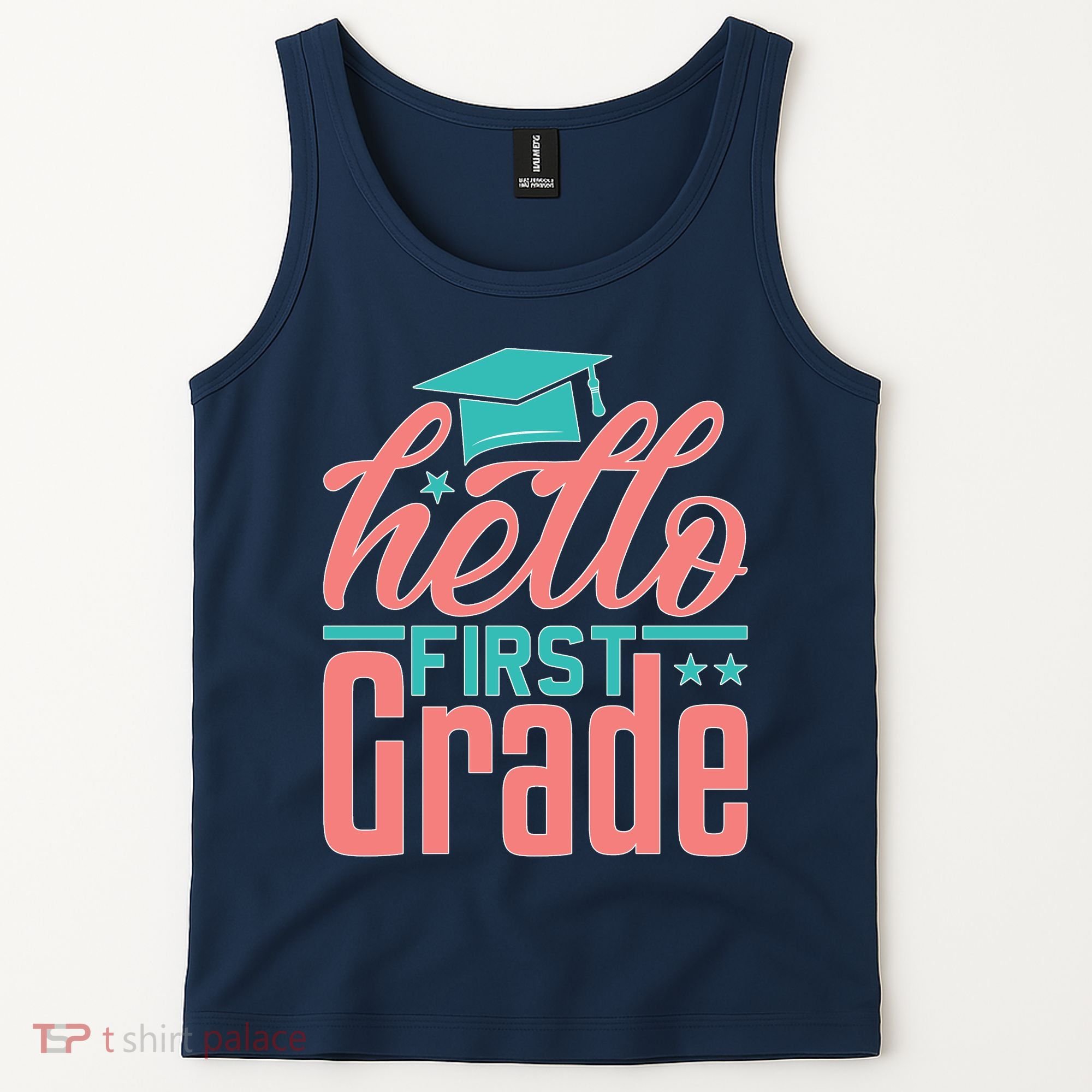 Hello First Grade Tank Top