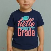 Hello First Grade Toddler T-Shirt thumb 2