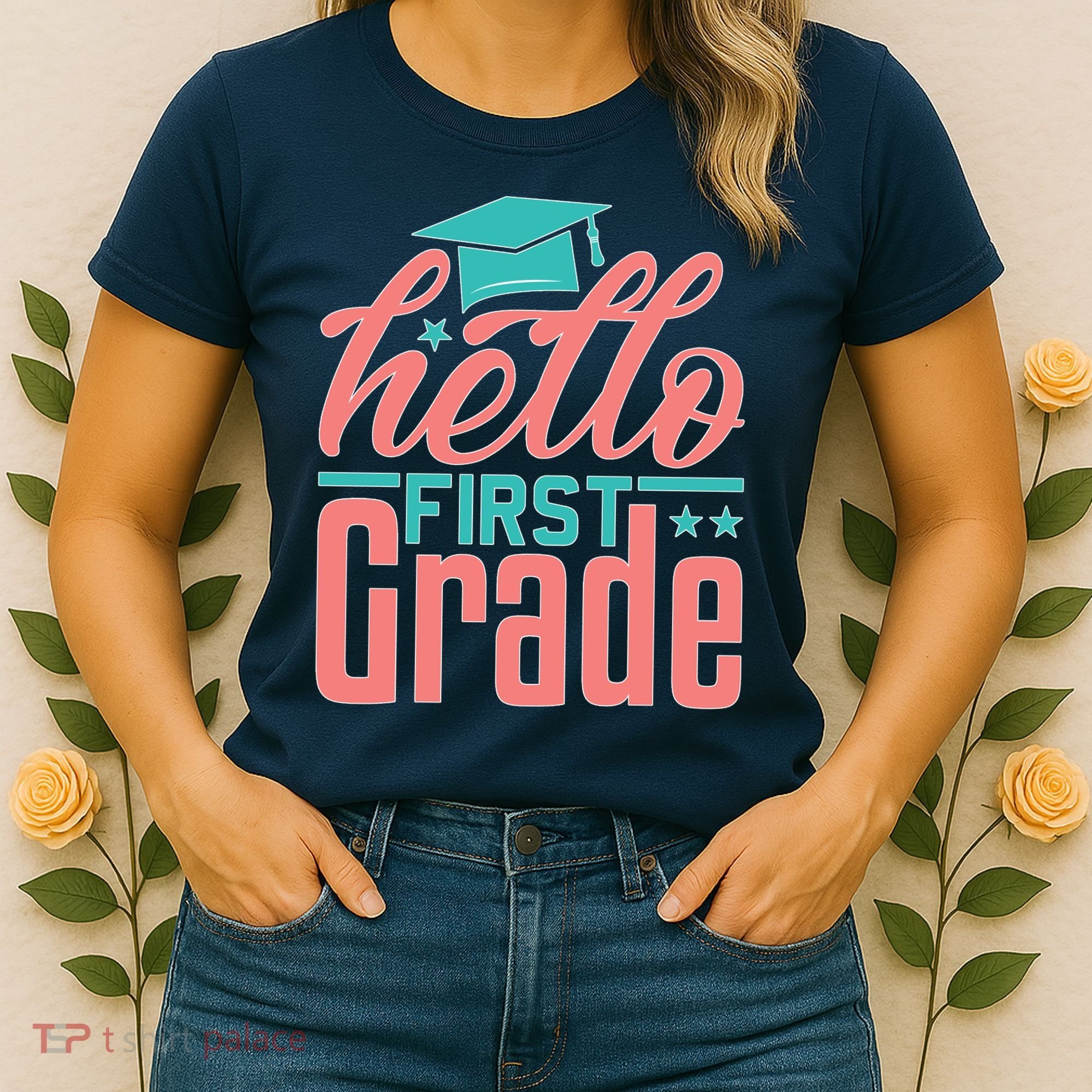 Hello First Grade Women's T-Shirt