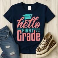 Hello First Grade Women's T-Shirt thumb 3