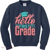 Hello First Grade Kids Sweatshirt thumb 0