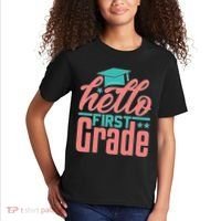 Hello First Grade Kids T-Shirt thumb 2
