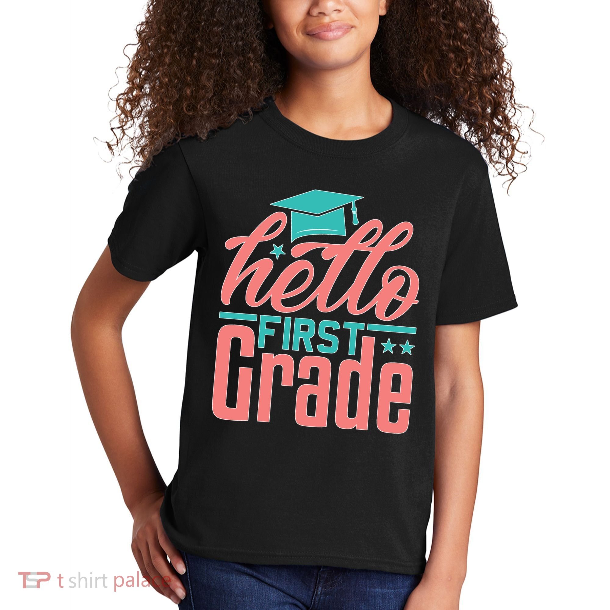 Hello First Grade Kids T-Shirt