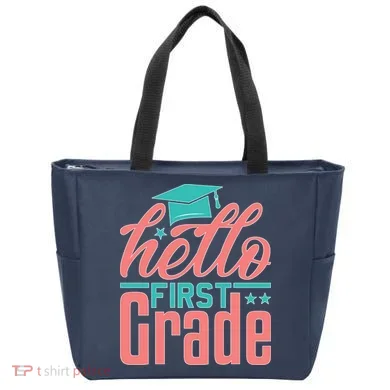Hello First Grade Tote Bag