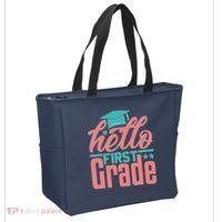 Hello First Grade Tote Bag thumb 2