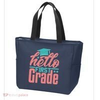 Hello First Grade Tote Bag thumb 3