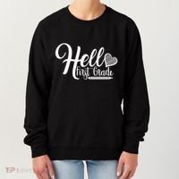 Hello First Grade Pencil Heart Women's Sweatshirt thumb 0