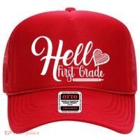 Hello First Grade Pencil Heart Hat thumb 0