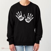 Hello Good Bye Paint Hand Prints Women's Sweatshirt thumb 0