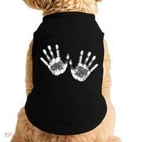 Hello Good Bye Paint Hand Prints Doggie Tank thumb 0