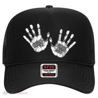 Hello Good Bye Paint Hand Prints Hat thumb 0