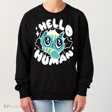 Hello Human Cat Women's Sweatshirt