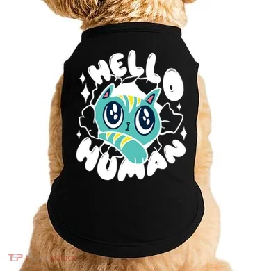 Hello Human Cat Doggie Tank