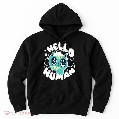 Hello Human Cat Hoodie