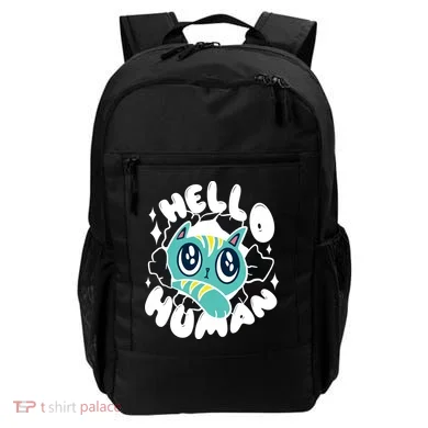 Hello Human Cat Backpack