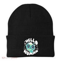Hello Human Cat Beanie thumb 0