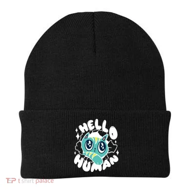 Hello Human Cat Beanie