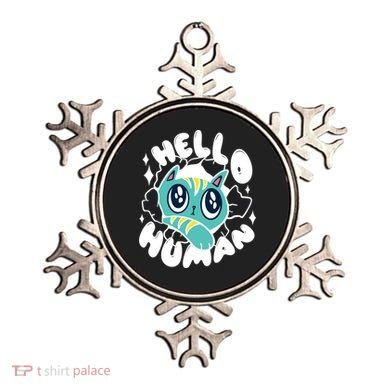 Hello Human Cat Ornament