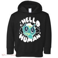 Hello Human Cat Toddler Hoodie thumb 0