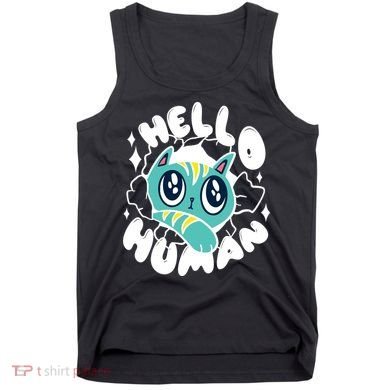 Hello Human Cat Tank Top
