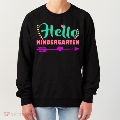 Hello Kindergarten Arrow Women's Sweatshirt