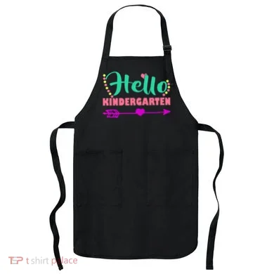 Hello Kindergarten Arrow Apron