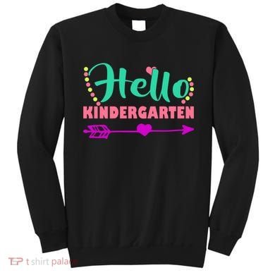 Hello Kindergarten Arrow Sweatshirt