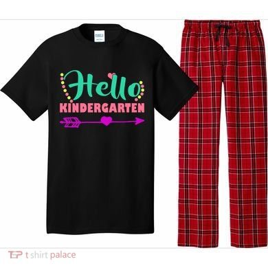 Hello Kindergarten Arrow Pajama Set