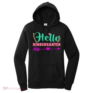 Hello Kindergarten Arrow Women's Hoodie