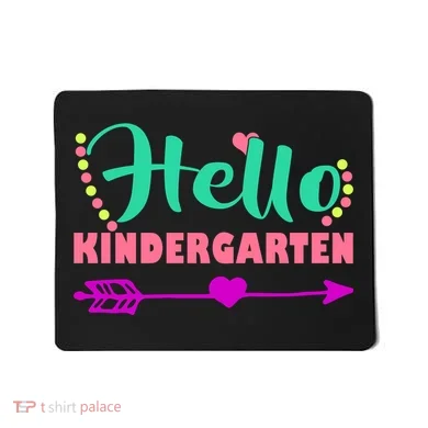 Hello Kindergarten Arrow Mousepad