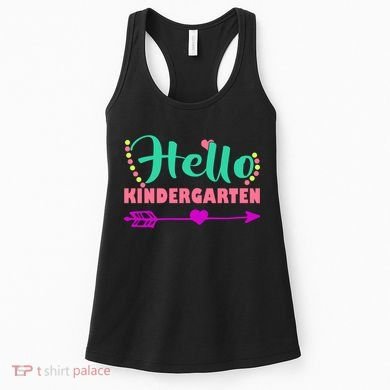 Hello Kindergarten Arrow Women's Tank Top