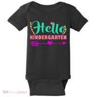 Hello Kindergarten Arrow Baby Bodysuit thumb 0