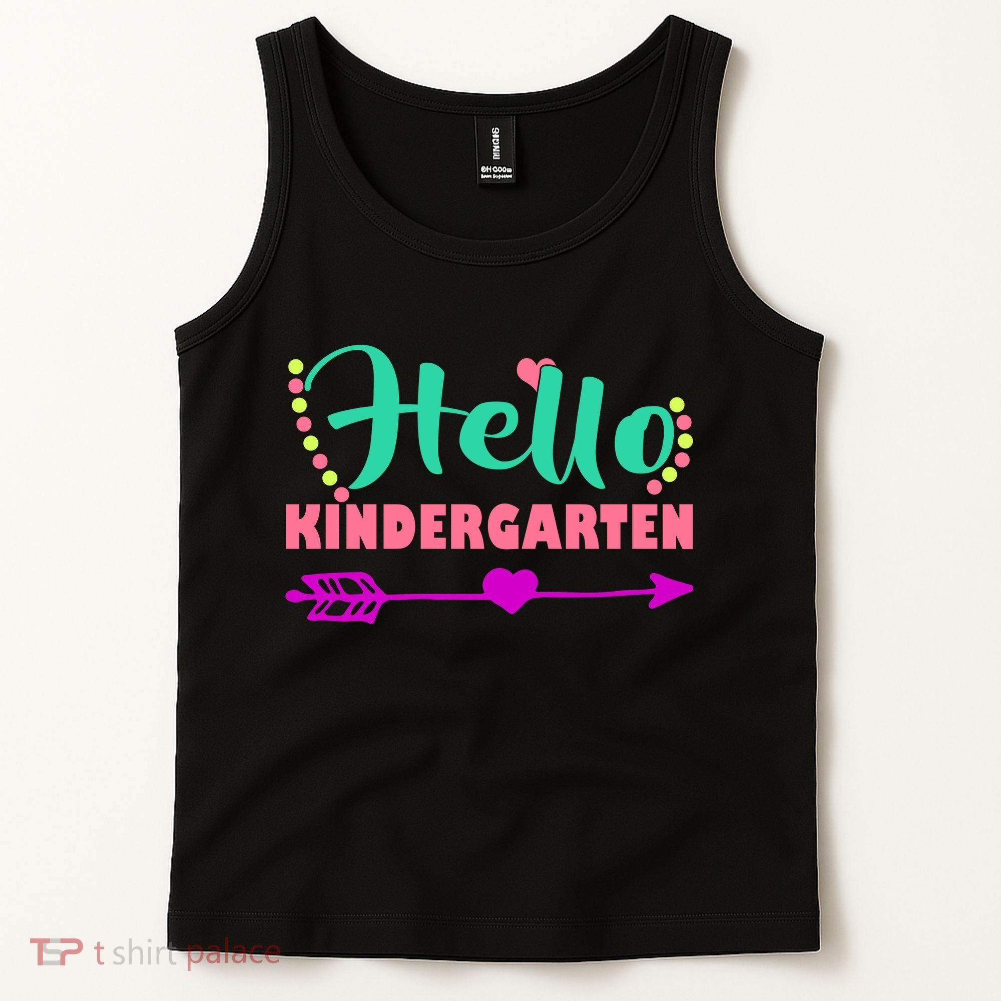 Hello Kindergarten Arrow Tank Top