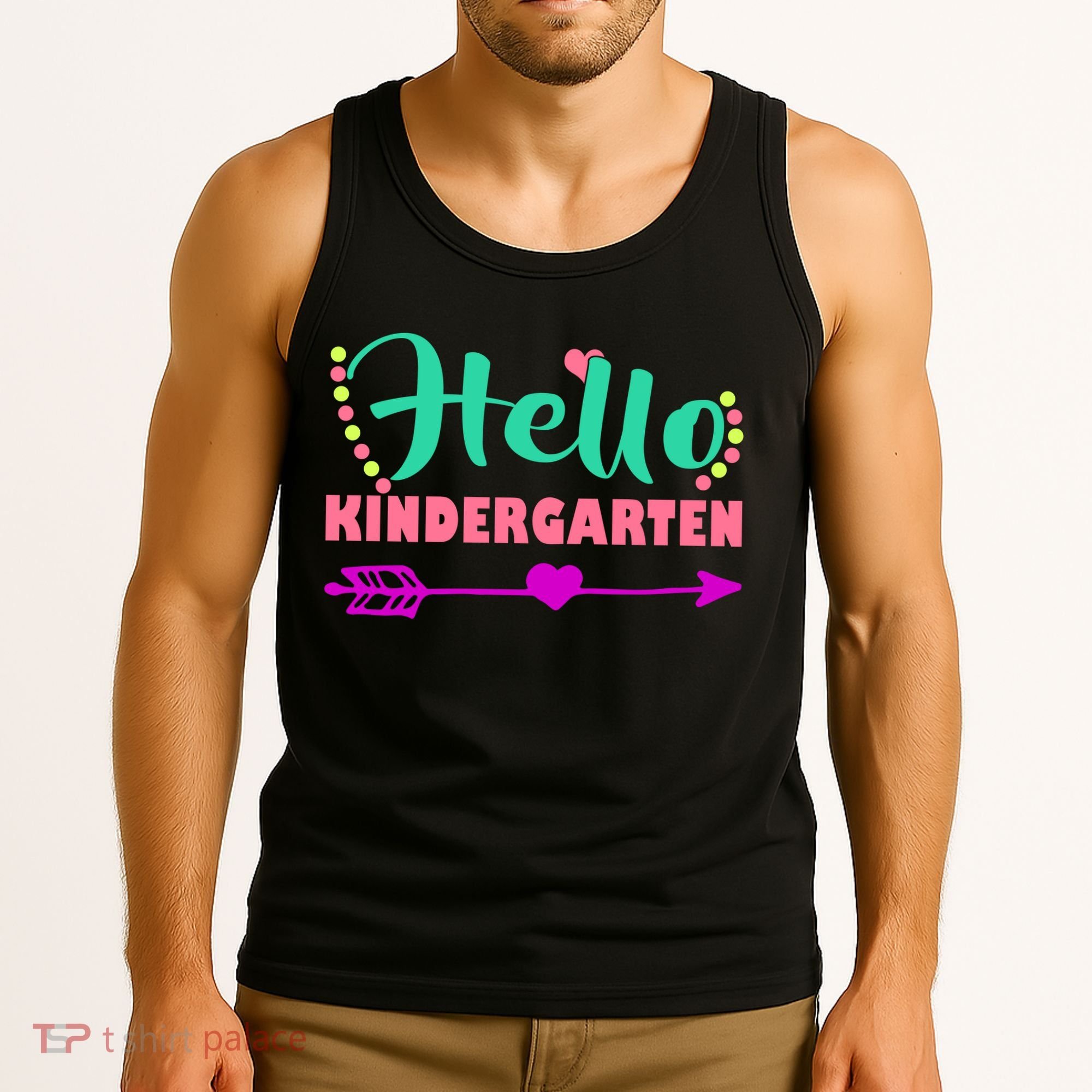 Hello Kindergarten Arrow Tank Top