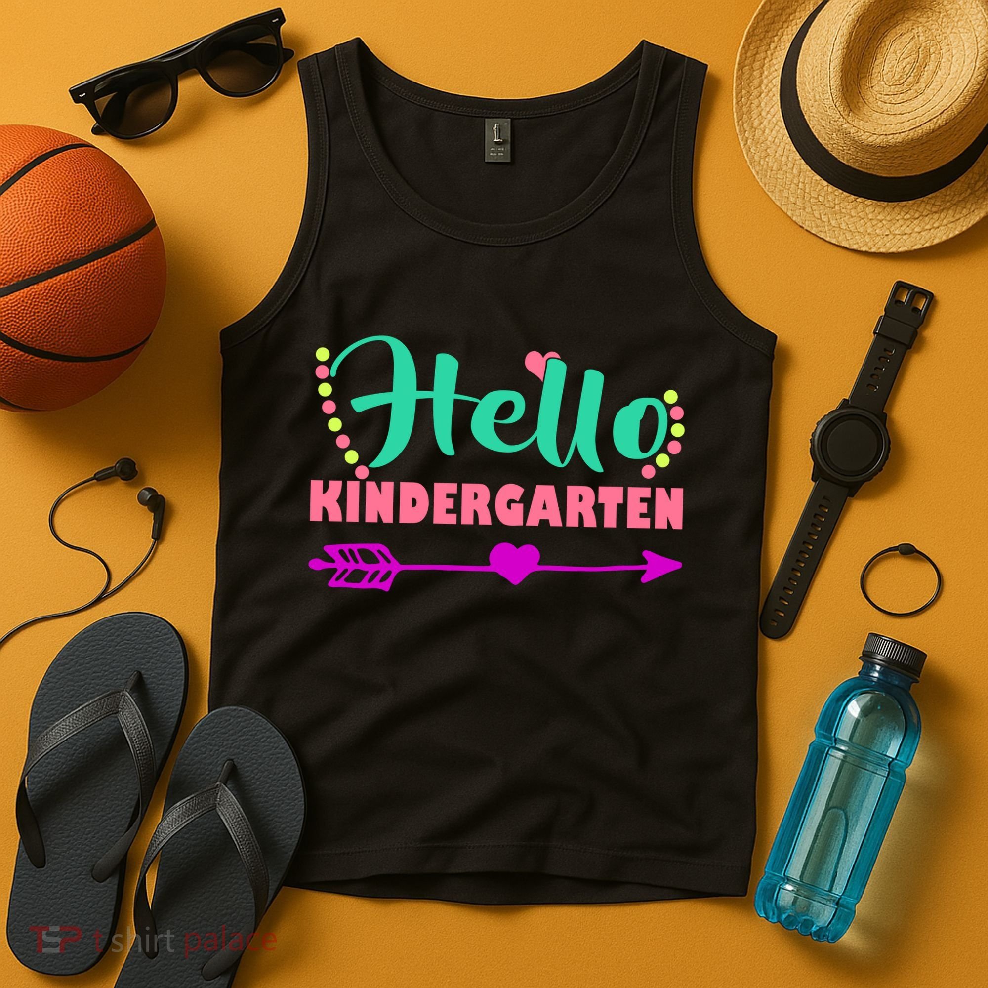 Hello Kindergarten Arrow Tank Top