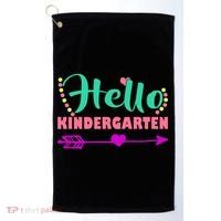 Hello Kindergarten Arrow Golf Towel thumb 0
