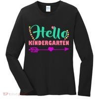 Hello Kindergarten Arrow Women's Long Sleeve Shirt thumb 0