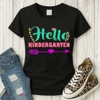 Hello Kindergarten Arrow Women's T-Shirt thumb 3