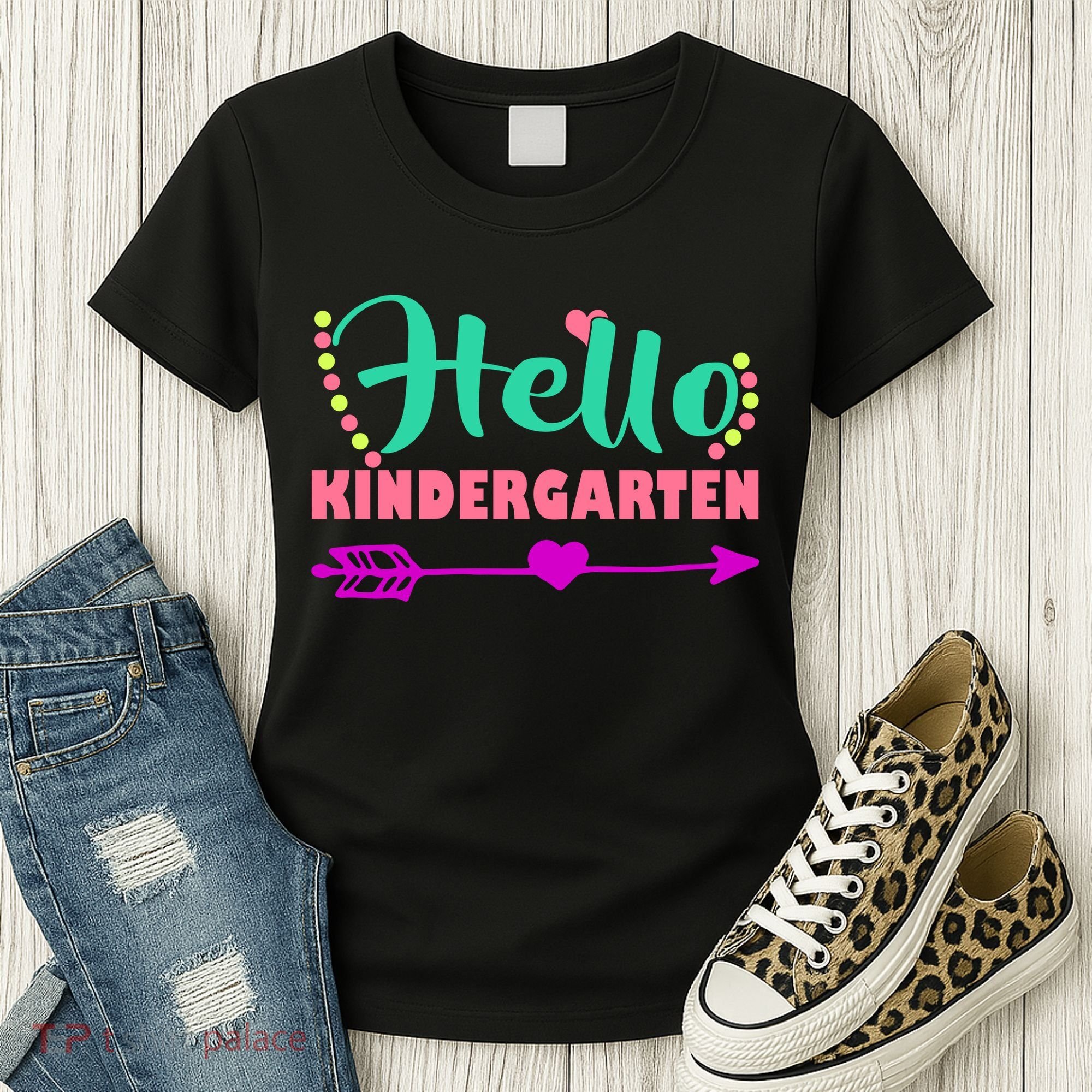 Hello Kindergarten Arrow Women's T-Shirt