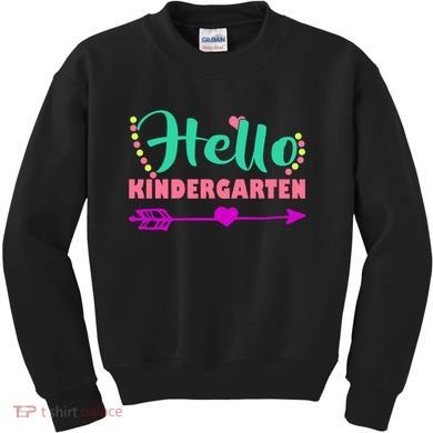 Hello Kindergarten Arrow Kids Sweatshirt